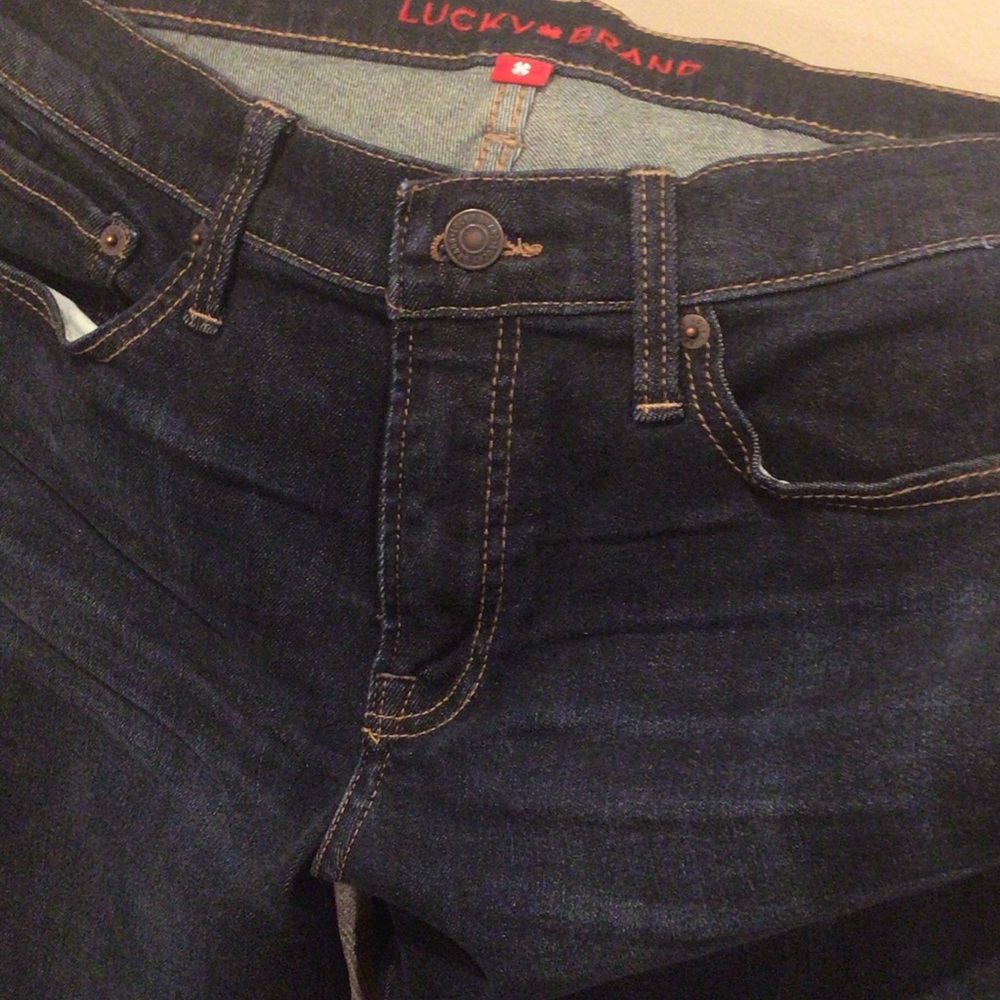 Lucky Brand Women's Dark Blue High Rise Jeans